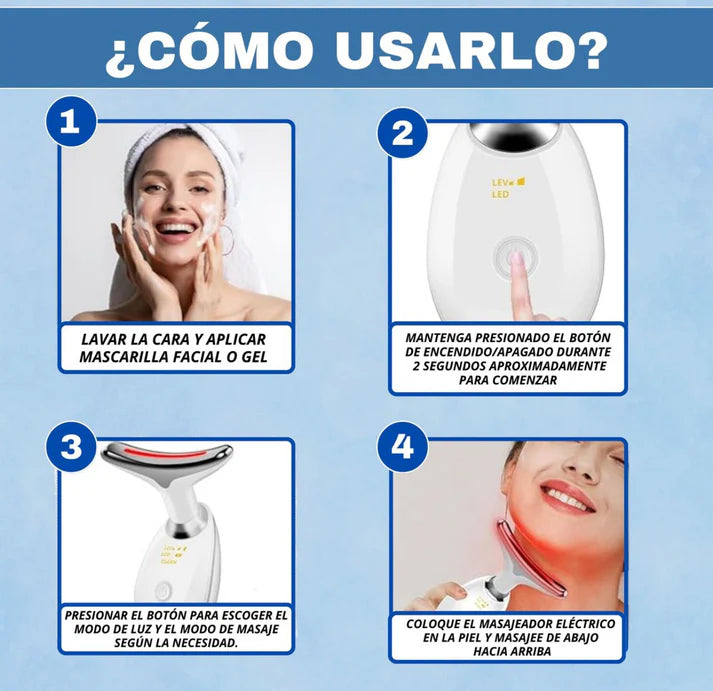 Masajeador Facial Reductor Arrugas