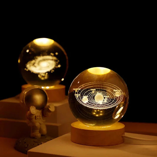Esfera de Cristal 3D LED